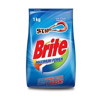 Brite Maximum Power Detergent Powder 1Kg